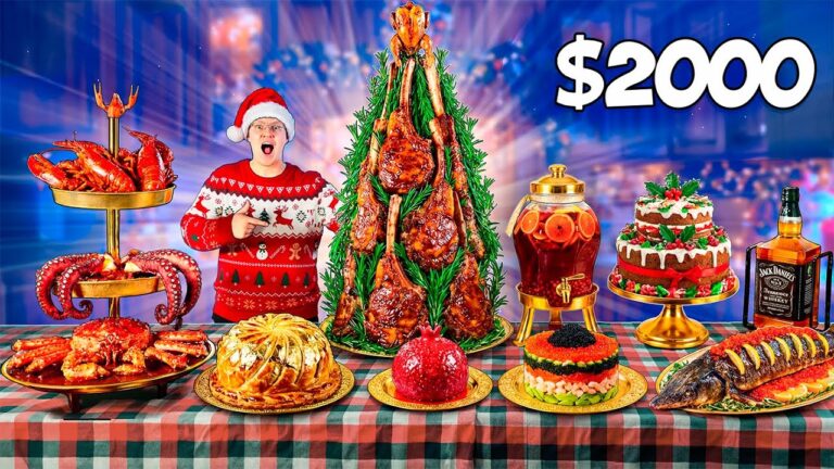 The most expensive Christmas dinner - $2,000!!!