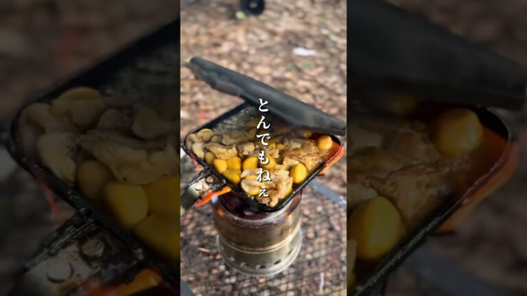 お酒好きのアナタへ#キャンプ飯#キャンプ#キャンプ女子 #キャンプ#女ソロキャンプ