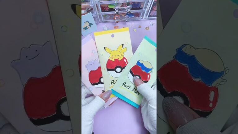 【ポケカ】折り紙で可愛いオリパを作ろう♪#shorts #簡単