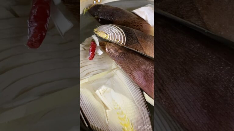 筍とこごみの天ぷら #japanesefood #tenpura #japanese #たけのこ #こごみ #shorts