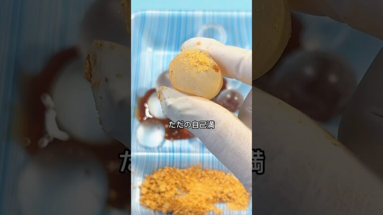 【メイズだよ】わらび餅スクイーズ作ってみた！#shorts #ハンドメイド #スクイーズ #制作動画 #人肌のゲル #レジン #ナインだよ#わらび餅