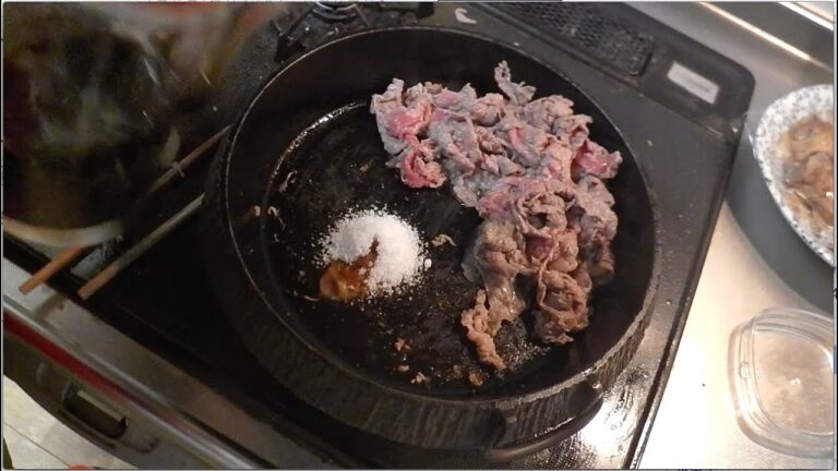 幸運な病のレシピ（ 163 ) 夜　牛すき焼き(鍋)