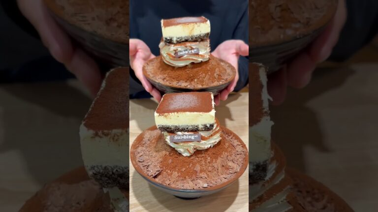 ティラミスがまるまる一個乗った絶品スイーツ🍫めちゃ美味しくて最高🫶#naiグルメ#福岡グルメ#japanesefood