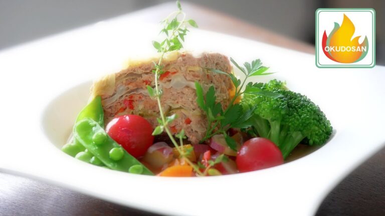 [How to make Chou farci]具沢山スープと春キャベツのミルフィーユ