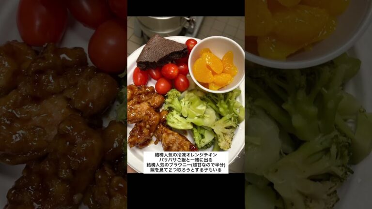 アメリカ小学校で3ヶ月給食を作っていたママが食べていたランチ７選！どう？#shorts,