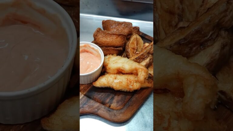 フィッシュ＆チップス＆稲荷