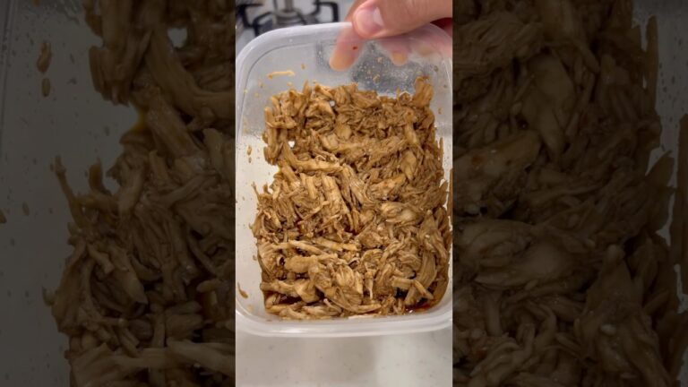 30kg痩せた男が食べている"やみつきほぐし鶏丼"の作り方を紹介します！#shorts #short