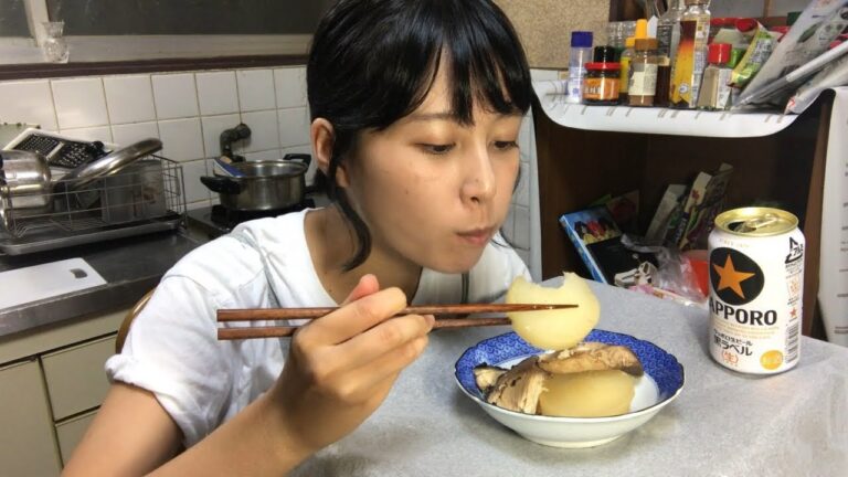 【1周年】身体に優しいブリ大根を簡単レシピで作ってみた！【岡奈なな子】