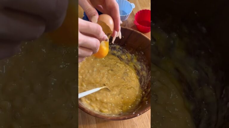 【ダイエット】ヘルシーバナナマフィン