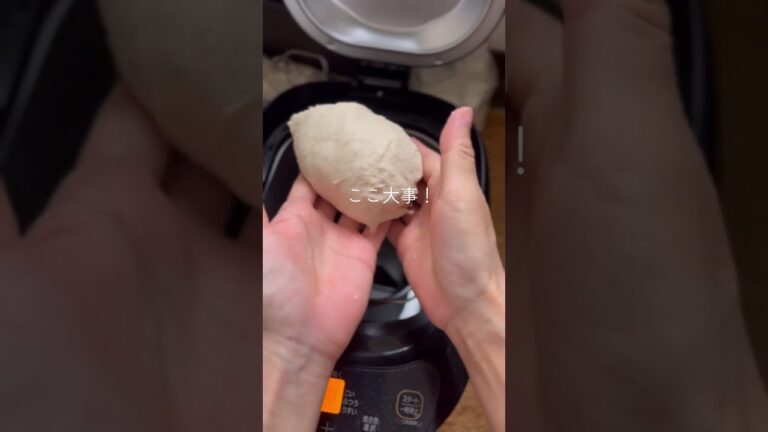 ホームベーカリーで基本の丸パン