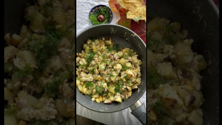 FRITTATA WITH ZUCCHINI AND POTATOES🥔🍳 #food #cooking #shortvideo #shorts #subscribe #foodlover
