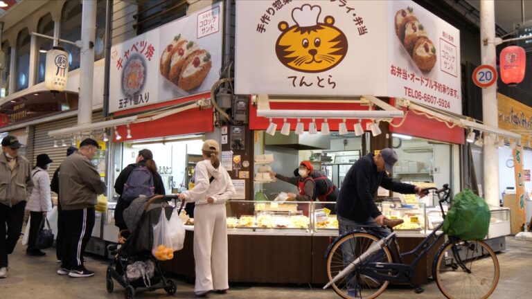 天ぷら！お好み焼き！唐揚げ！お惣菜が続々と作られる商店街の老舗お惣菜屋さんの一日