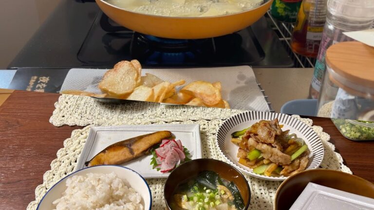 2025年12月18日　豚バラとじゃがいものスタミナみそ炒め､赤大根のゆかり和え。を用意するだけ。