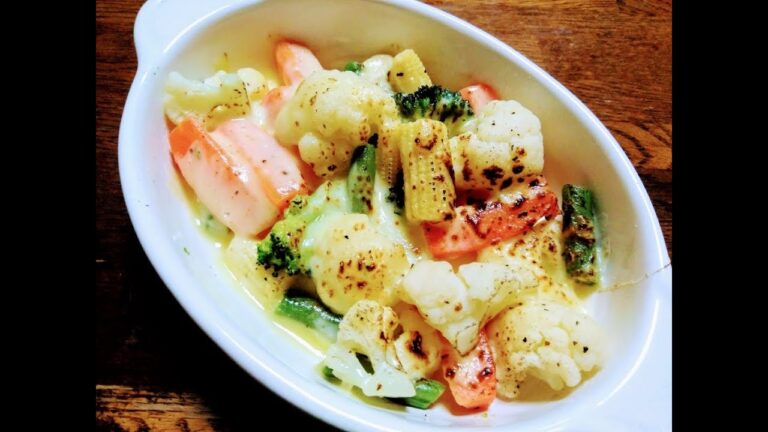 【調理音】野菜のチーズ焼きのチーズをバーナーで炙る【RCS】