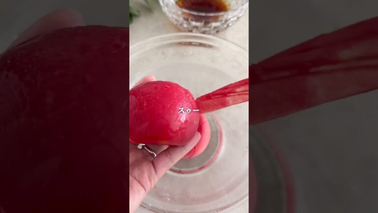混ぜるだけで、びっくりするくらい癖になる「トマトペッパー素麺」🍅 #TikTok #暑さ対策 #冷凍野菜 #トマトレシピ #時短レシピ #そうめん