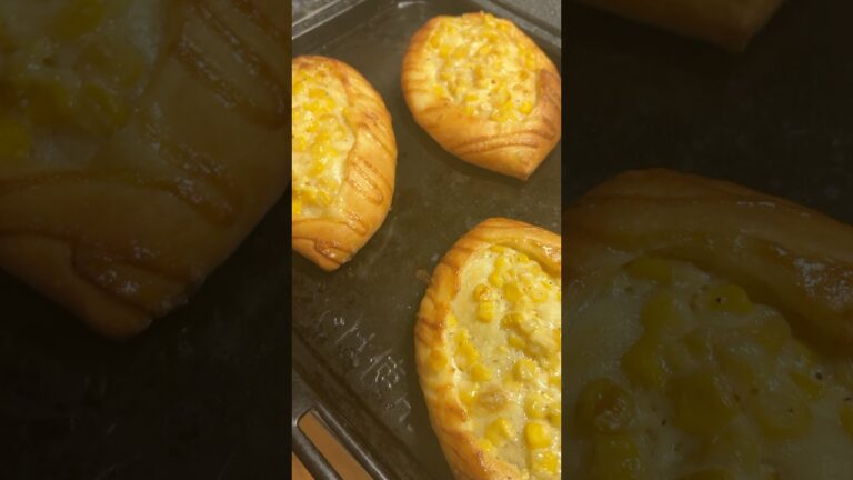 コーンパンのコーン感を出してみた　#パン