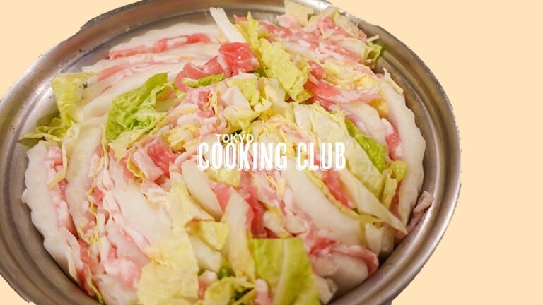 【ミルフィーユ鍋の作り方】一人暮らし男の料理 / 簡単一人鍋レシピ