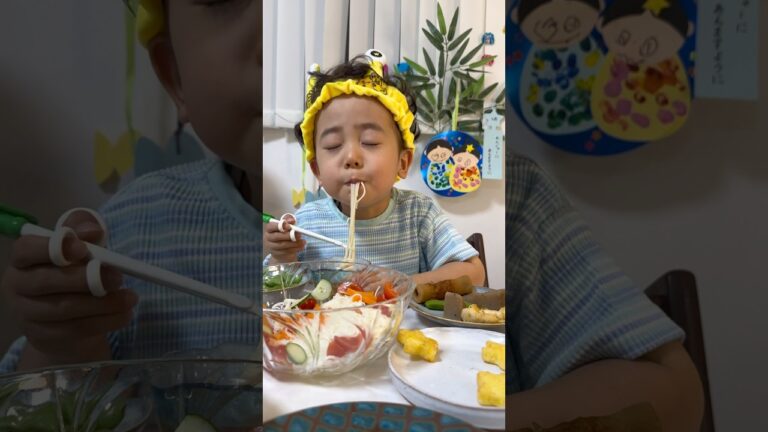 お星様いっぱいの七夕ごはん🎋💫 #七夕 #カクレンジャー