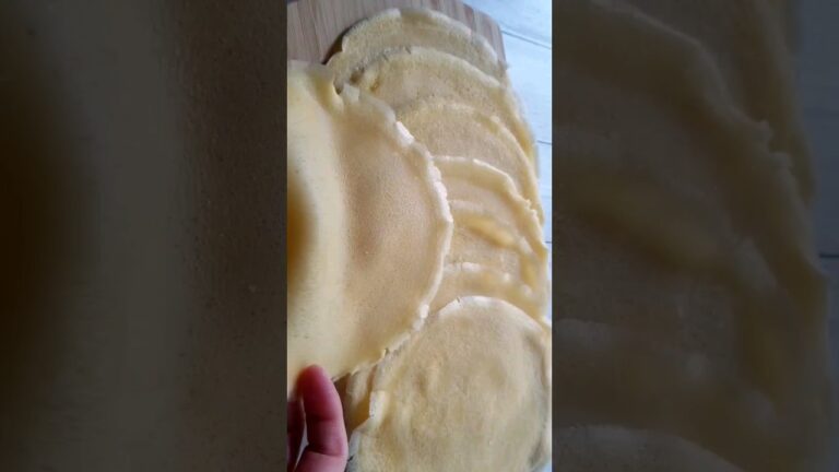 おうちで簡単クレープ #shorts