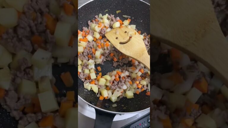 ドライカレーならぬドライハヤシライス作る。#自炊#大学生