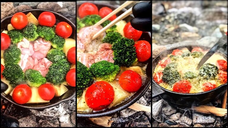 チーズで全てを包み込む「鶏肉と野菜の白ワイン煮込み」Stewed chicken and vegetables in white wine.  Lots of cheese