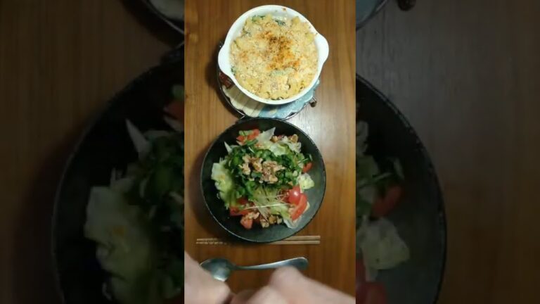クラムチャウダーでチャチャッとマカロニグラタン/Clam chowder Macaroni casserole/Dinner 献立ネタ Tokyo