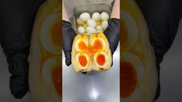 とろける半熟たまごサンド🥚 #大阪グルメ #japanesefood