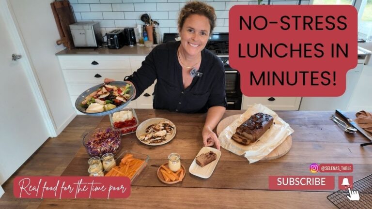 楽しみにしている1週間分の手作りランチ | 素早く準備できる、本物の食べ物。