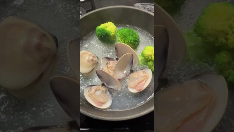 はまぐり酒蒸しプチ贅沢おつまみ #おつまみレシピ #おうち飲み #一人飲み #はまぐり #sake