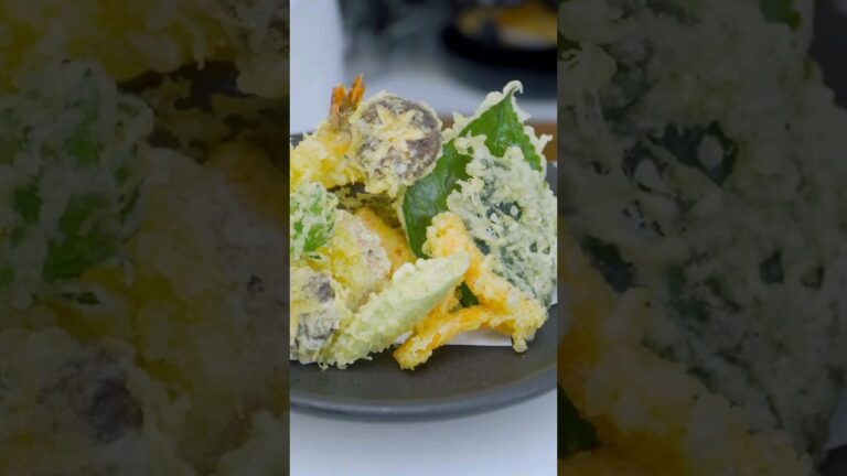 簡単に作れるサクサク天ぷら作ったよ #ショート #簡単レシピ