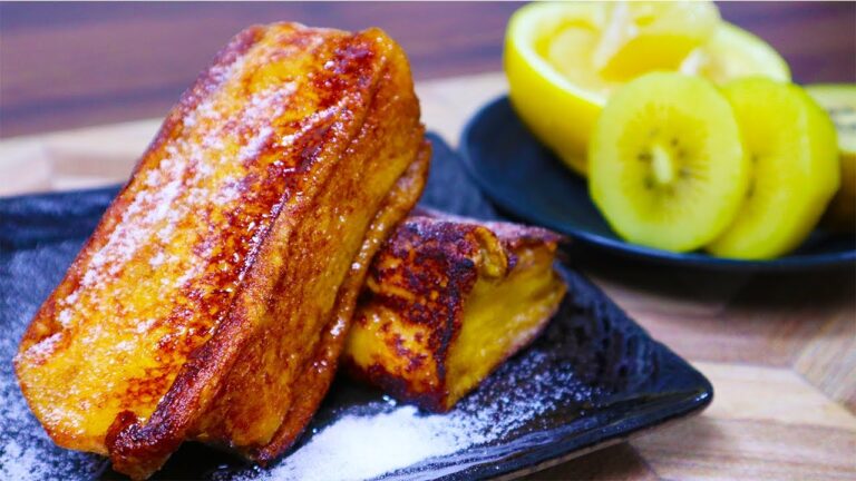 【外カリ！中フワッ！】究極に美味いフレンチトーストの作り方！料理初心者必見！！