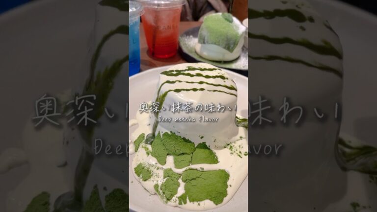 口に入れたらしゅわしゅわとろけるティラミスパンケーキ🥞#京都グルメ