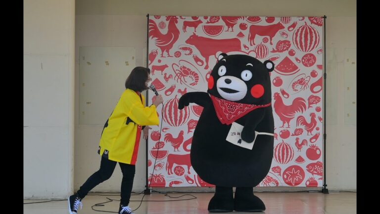 くまモンタッチがなかなか始まらないモン、2023/05/04　くまもとマルシェ＠東武百貨店池袋店　#くまモン