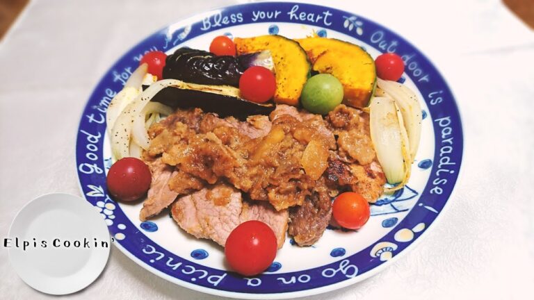 すりおろし玉ねぎのポークソテー【料理】