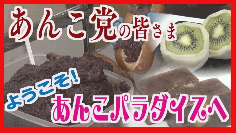 中身ぎっしりパラダイス　あんこ好きにはたまらないイベント始まった