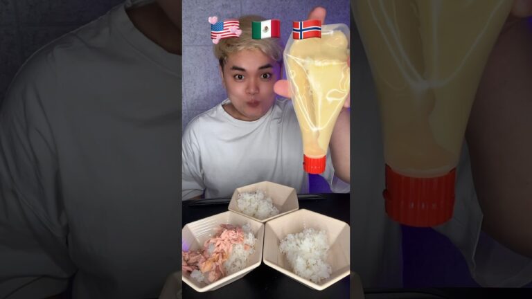 ASMR 結局ツナマヨ丼しか勝たん🐟🍚 #mukbang #asmr
