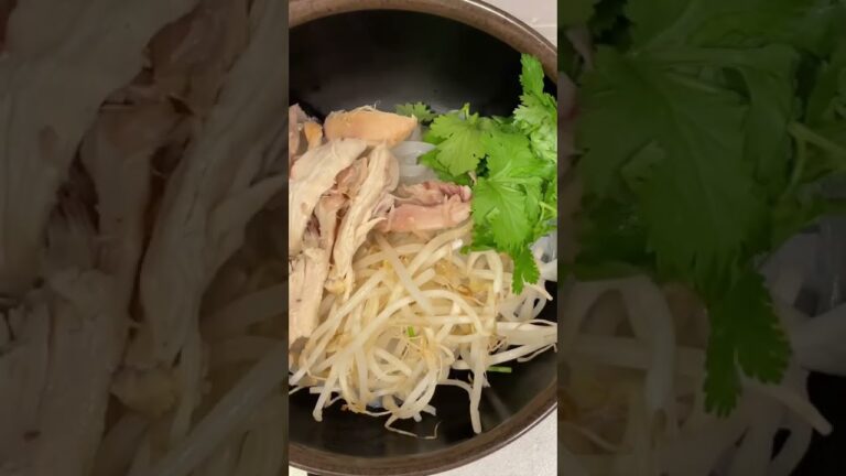 Easy Chicken Breast Pho 簡単とりむね肉のフォー