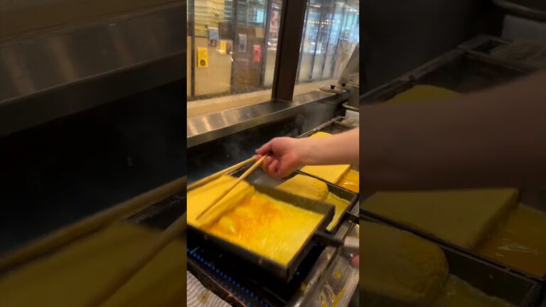 【天美卵だし巻き】じゅわっとだしが溢れる！手焼きのだし巻き卵【商品紹介】#Shorts