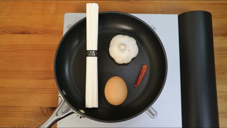 ぺぺたまのそうめんバージョンを作りたい【乳化は努力目標】【めんつゆで食べるそうめんに飽きた方へ】【余ったそうめんを消費したい方へ】