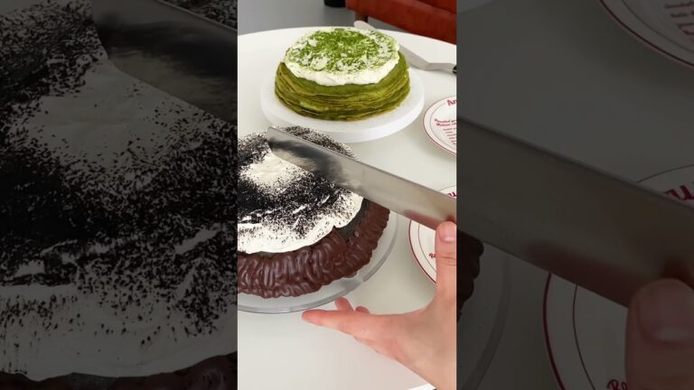 ミルクレープ作りに沼った日のvlog🫡✨今年は5種類一気に作りたい😮‍💨🍓#shorts#お菓子作り#ケーキ作り #millecrepe