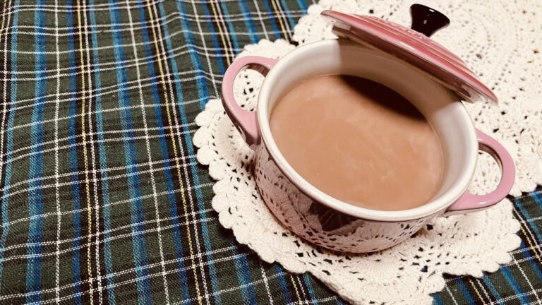 とろける簡単ココアプリン♡