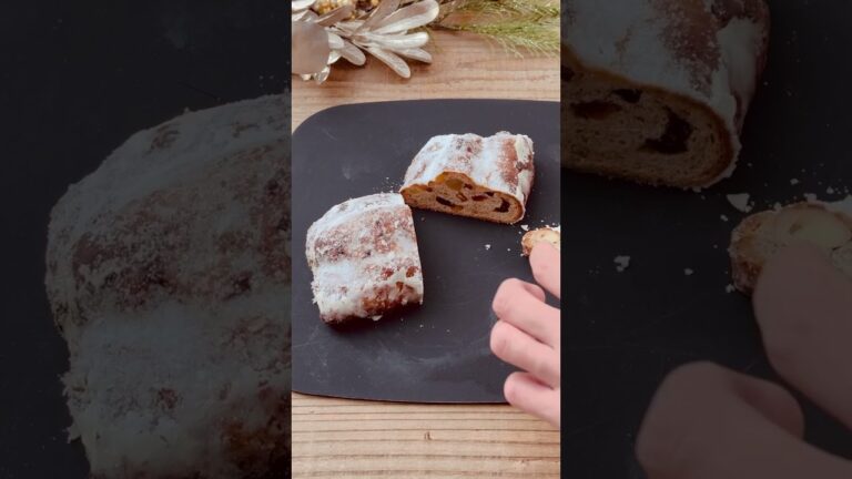 シュトーレンの正しい切り方