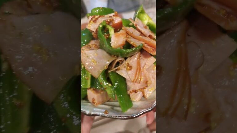 【ついに】3年前におすすめされた粒マスタードをようやく買った記録('∇')【おうちごはんvlog】#shorts