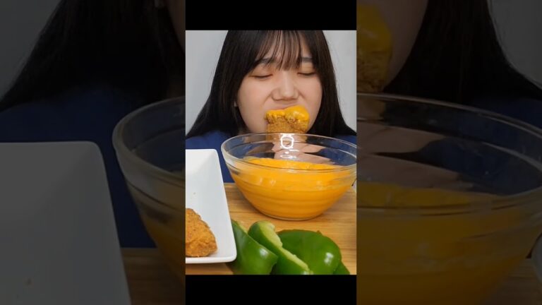 【咀嚼音】さくさくフライドチキン #asmr #mukbang #咀嚼音