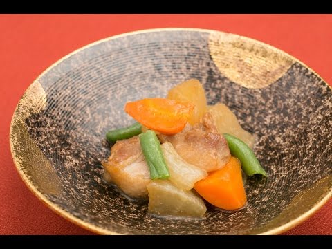●春日部きせん病院　腎臓にやさしいレシピ  筑前煮①