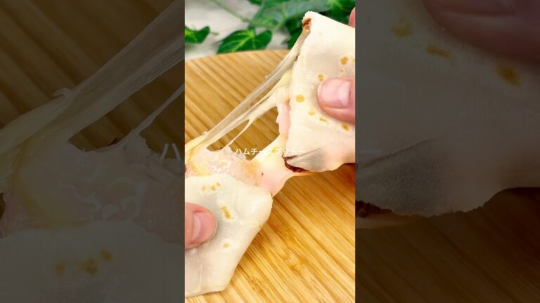 産後17kg痩せた/ハムチーズブリトー