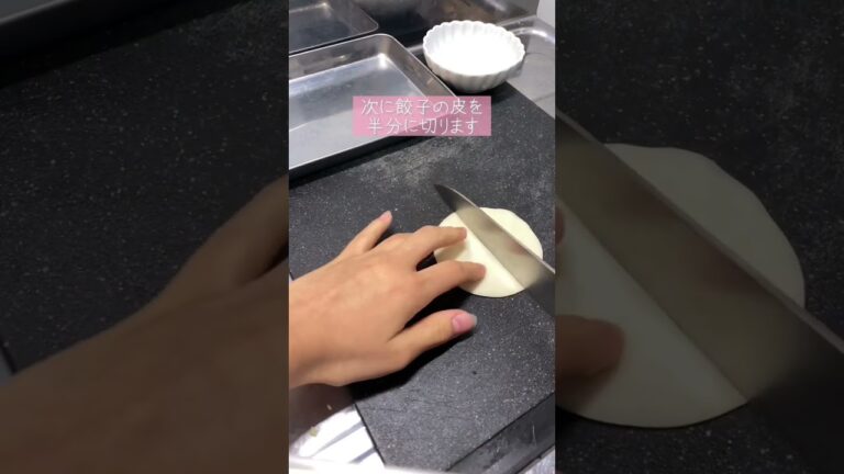 【離乳食】可愛い♡餃子の離乳食の作り方！