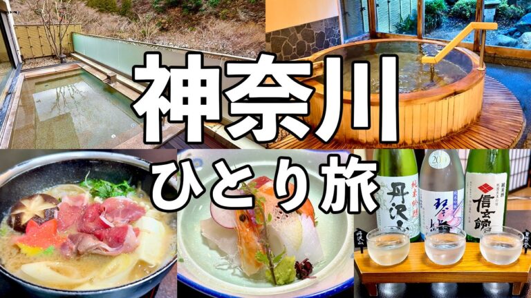 【神奈川ひとり旅】奥丹沢の秘湯旅館・渓流露天と3つの貸切風呂・猪鍋と地酒