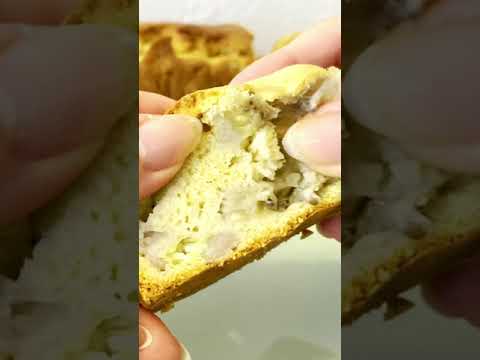 しっとりもちもち！米粉のバナナパウンドケーキ！簡単お菓子作り♪本編みてね！#shorts