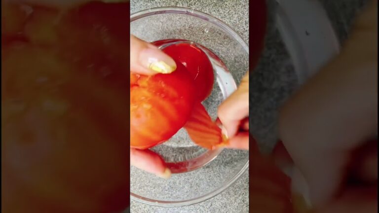 切って和えるだけ❣️トマトの塩昆布サラダ🍅つくおきにも💕　#お料理動画 #簡単レシピ #トマト #japanesefood